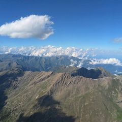 Flugwegposition um 15:08:11: Aufgenommen in der Nähe von Département Hautes-Alpes, Frankreich in 3407 Meter